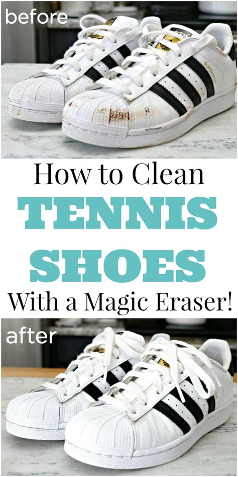 how to clean tennis shoes.